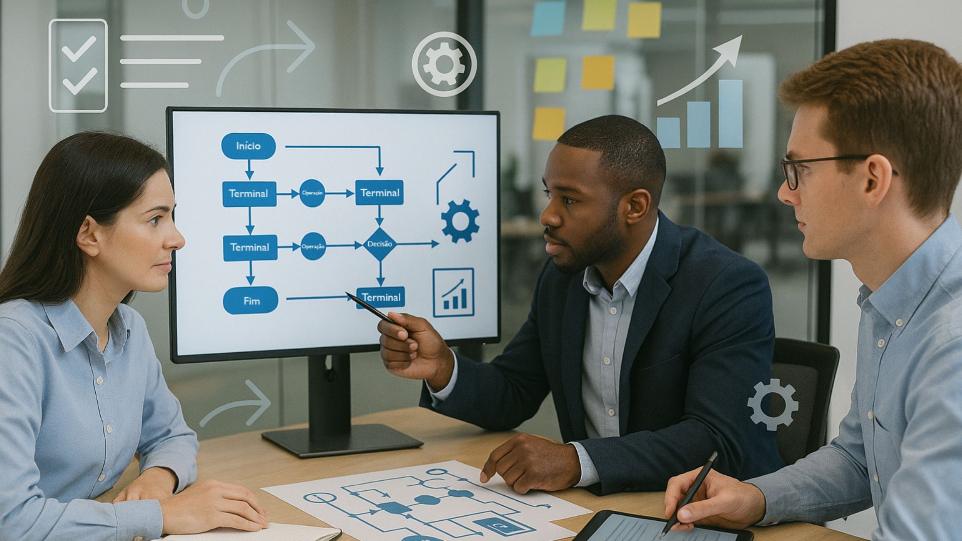 Como fazer uma boa gestão de processos na sua empresa: mapeamento, padronização e melhoria contínua