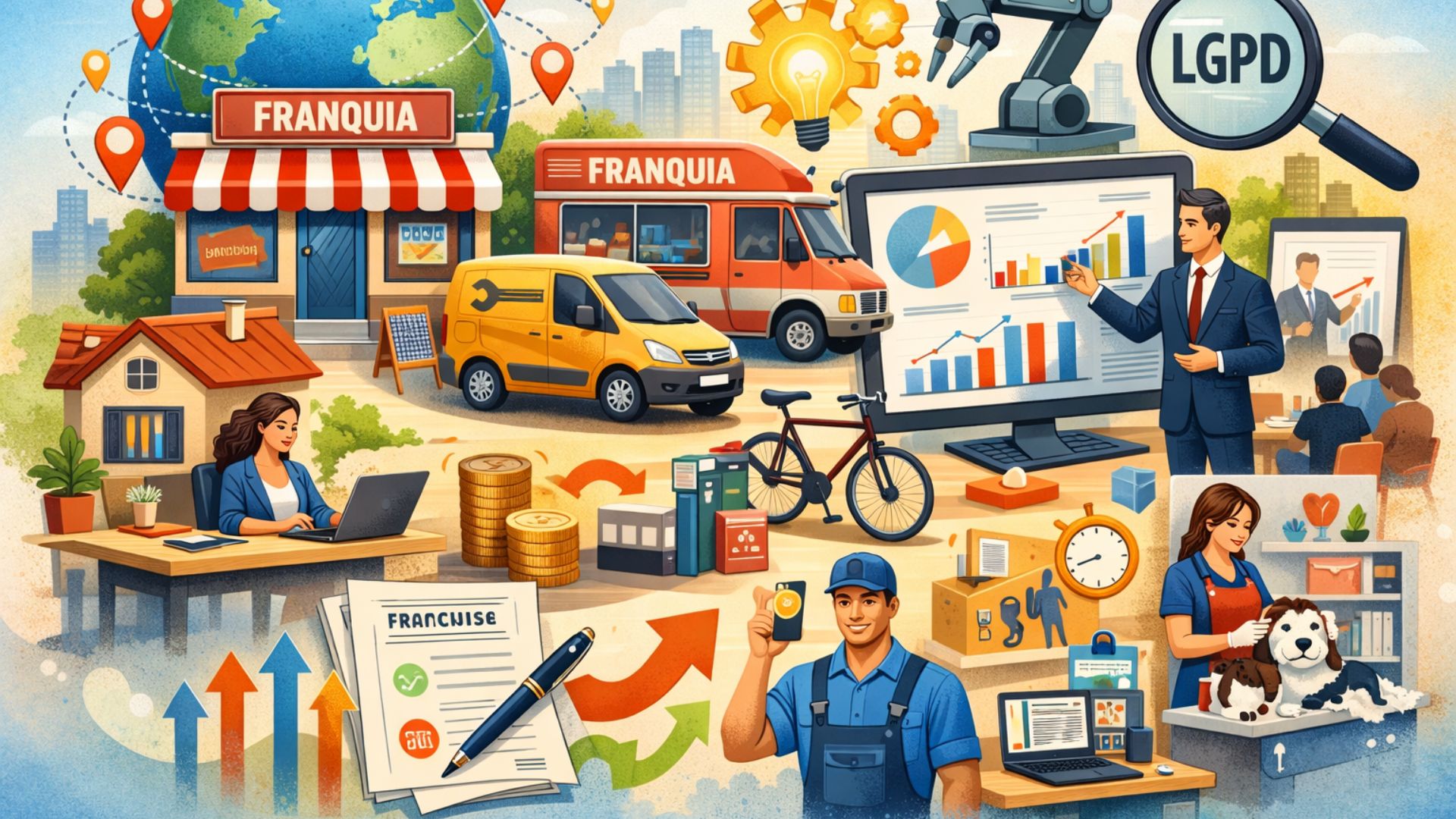 Curiosidades sobre franquias e modelos de negócio: formatos diferentes e casos que surpreendem