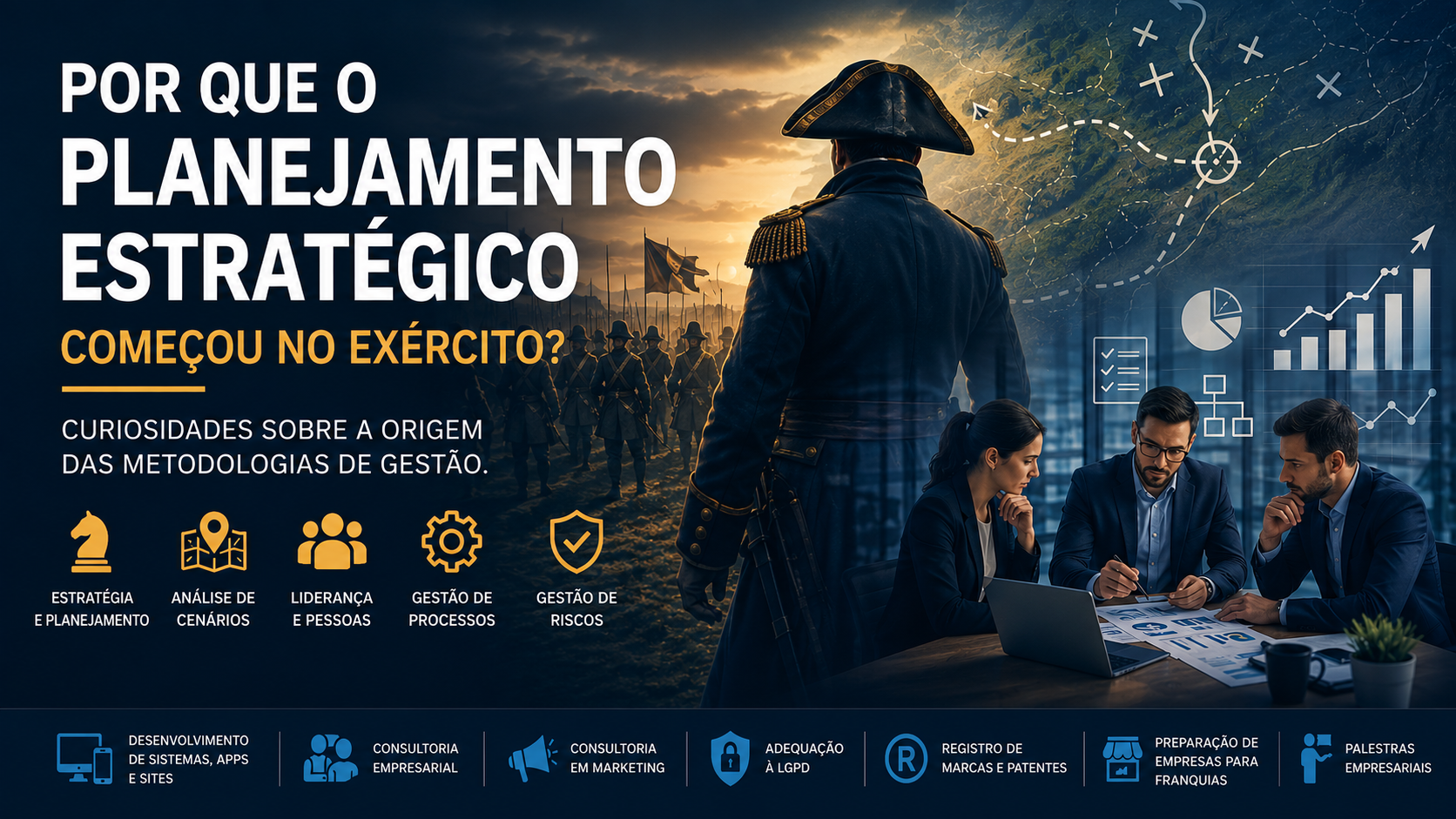 Por que o planejamento estratégico começou no exército? Curiosidades sobre a origem das metodologias de gestão
